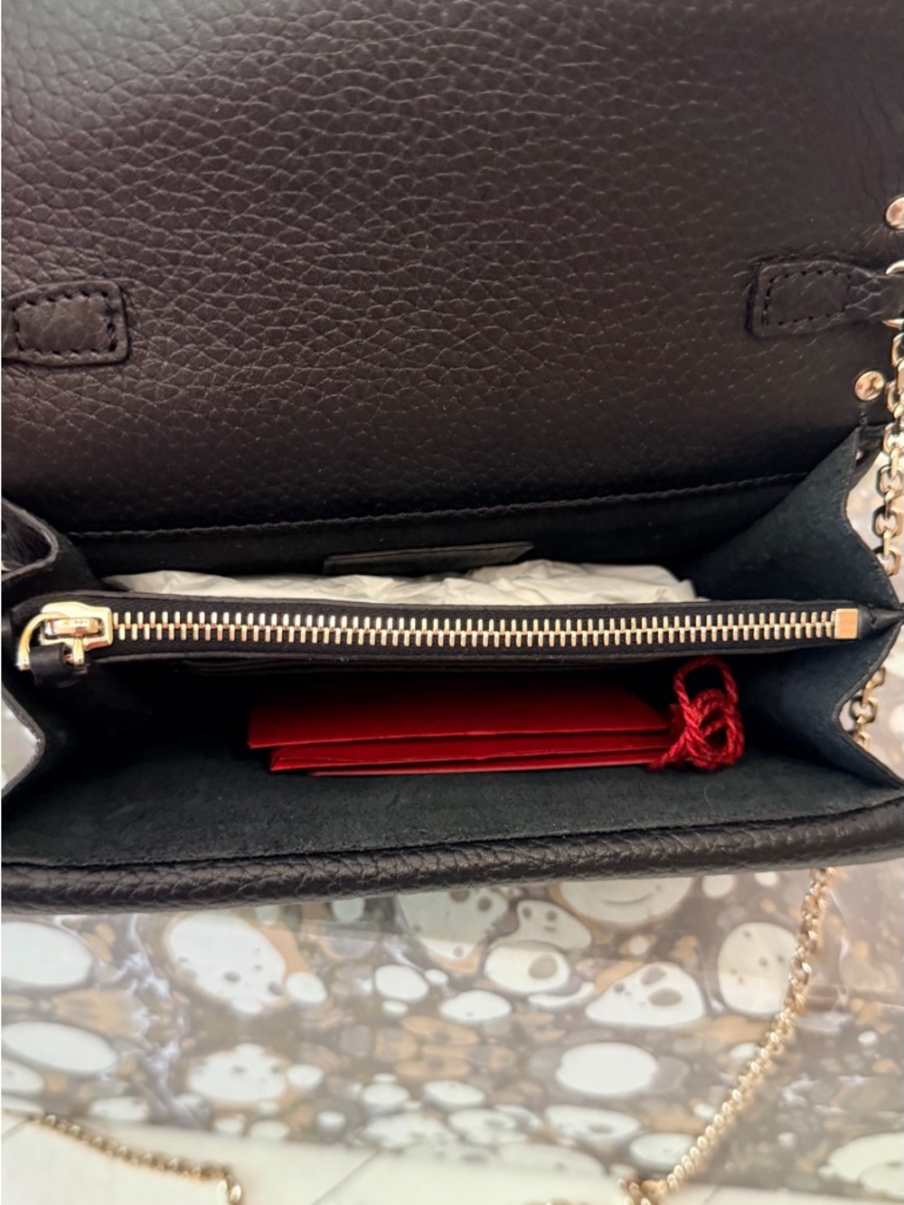 Valentino ROCKSTUD BLACK Leather Crossbody - Picture 8 of 11